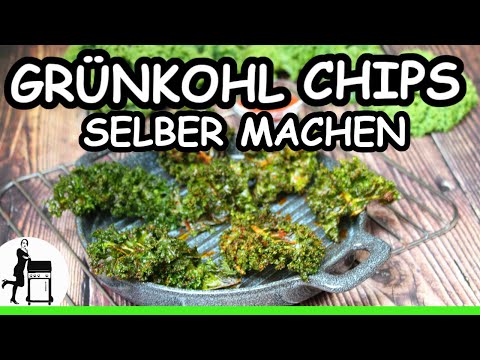 Grünkohl Chips selber machen | Superfood Rezept