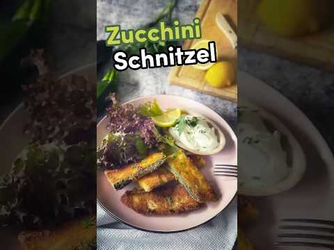 Zucchini Schnitzel | außen kross &amp; innen saftig