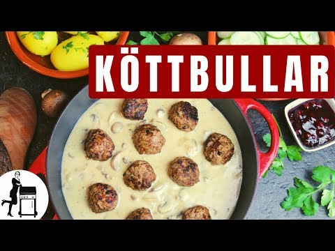 Köttbullar Rezept - schwedische Hackbällchen selber machen