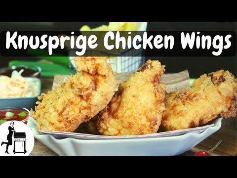 Knusprige Chicken Wings Rezept - wie bei KFC