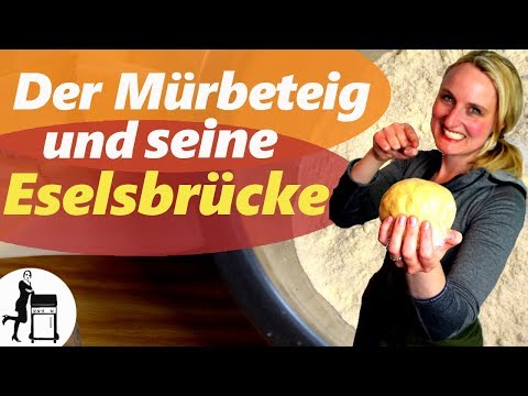 Mürbeteig Eselsbrücke / für deftige und süße Rezepte / Die Frau am Grill