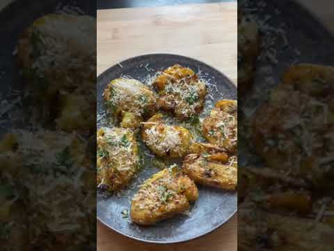 Quetschkartoffeln | schnelle &amp; leckere Grill-Beilage | Die Frau am Grill