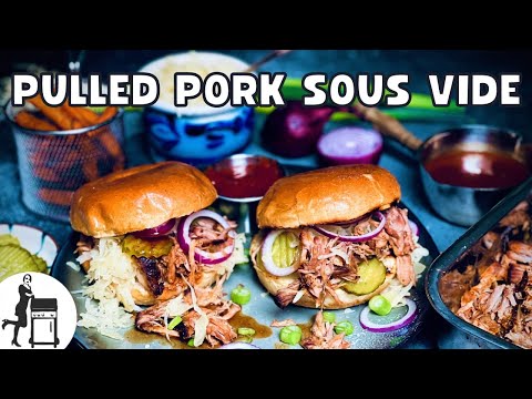 Pulled Pork Sous Vide | einfach &amp; saftig | Die Frau am Grill