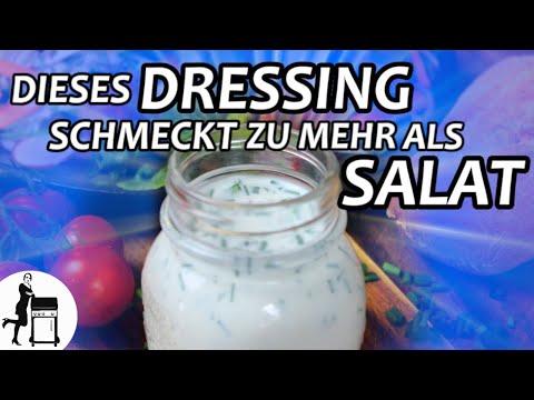 Ranch Dressing Rezept: universelle Salatsoße &amp; Dip &amp; mehr!