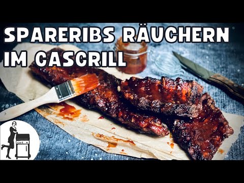 Spareribs im Gasgrill smoken | Die Frau am Grill