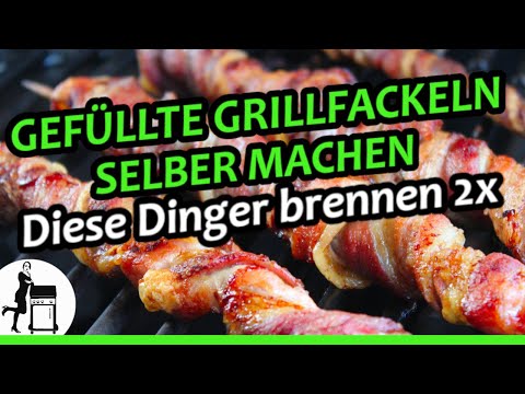 Gefüllte GRILLFACKELN selber machen: diese Dinger BRENNEN ZWEIMAL