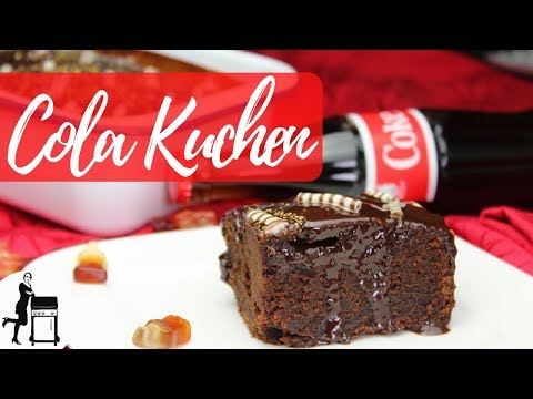 Cola Kuchen Rezept - Schokokuchen für Grill &amp; Backofen