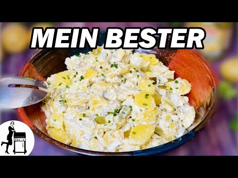 Kartoffelsalat mit Mayonnaise | Klassiker von Oma | Die Frau am Grill