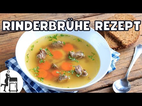 Rinderbrühe selber kochen – vielfältig verwendbar | Die Frau am Grill