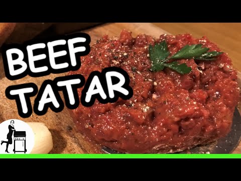 Rinder Tatar | Beef Tatar | Steak Tatar: feines Rezept