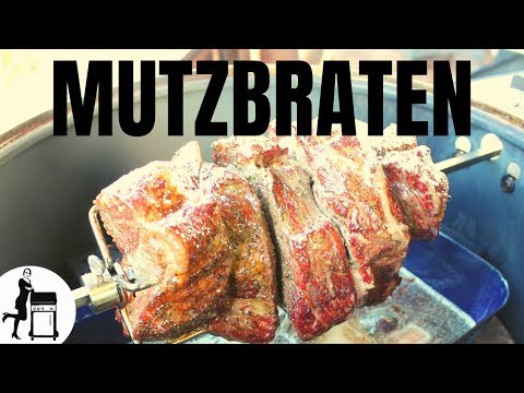Mutzbraten Rezept vom Drehspieß - Ostdeutsche Spezialität