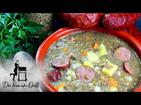 Linsensuppe Grundrezept aus dem Dutch Oven / Raketenofen