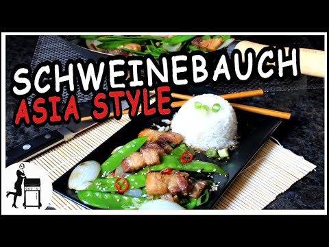 Schweinebauch Asia Style im Hot Wok | Die Frau am Grill