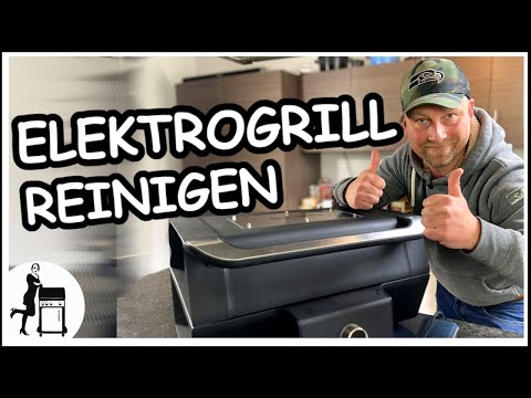 Elektrogrill reinigen | Grillkanal | Die Frau am Grill