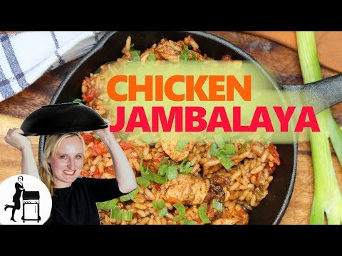 Chicken Jambalaya / Jambalaya Rezept / Cajun Style / Die Frau am Grill