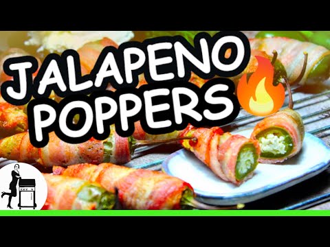 Jalapeno Poppers – mit Frischkäse gefüllt und Speckmantel