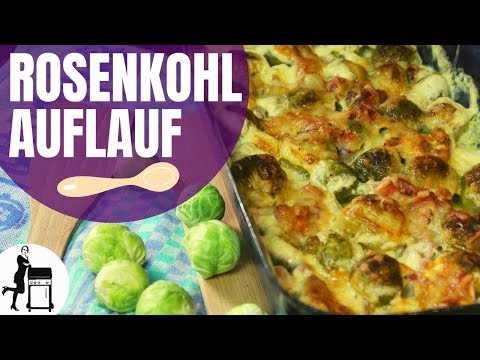 Rosenkohlauflauf | einfaches &amp; schnelles &amp; leckeres Rezept