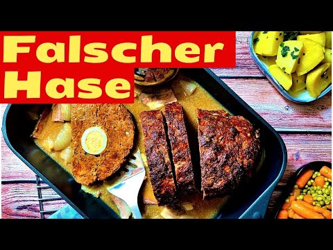 Falscher Hase | Hackbraten mit Ei | Die Frau am Grill