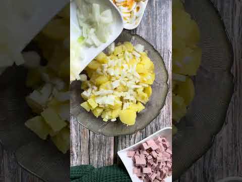 Schlesischer Kartoffelsalat DIe Frau am Grill