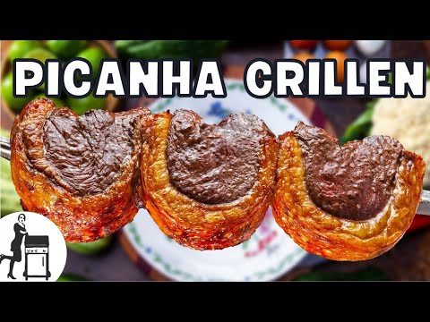 Picanha / Tafelspitz grillen / Brasilianisches Rezept / Die Frau am Grill