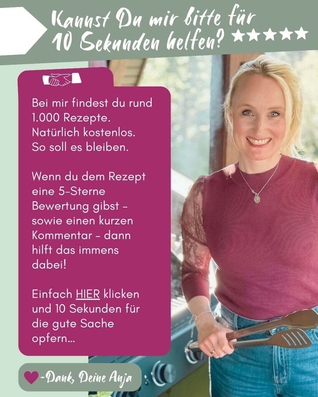 Anja- die Frau am Grill