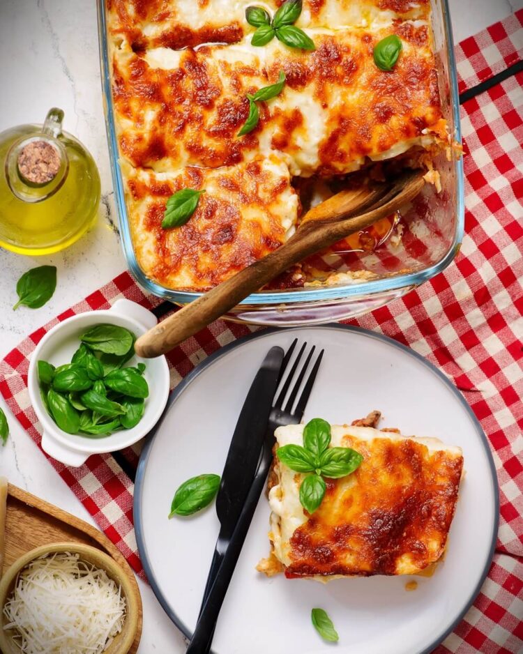 Elegantes Wie Lange Braucht Eine Lasagne Im Ofen Bild