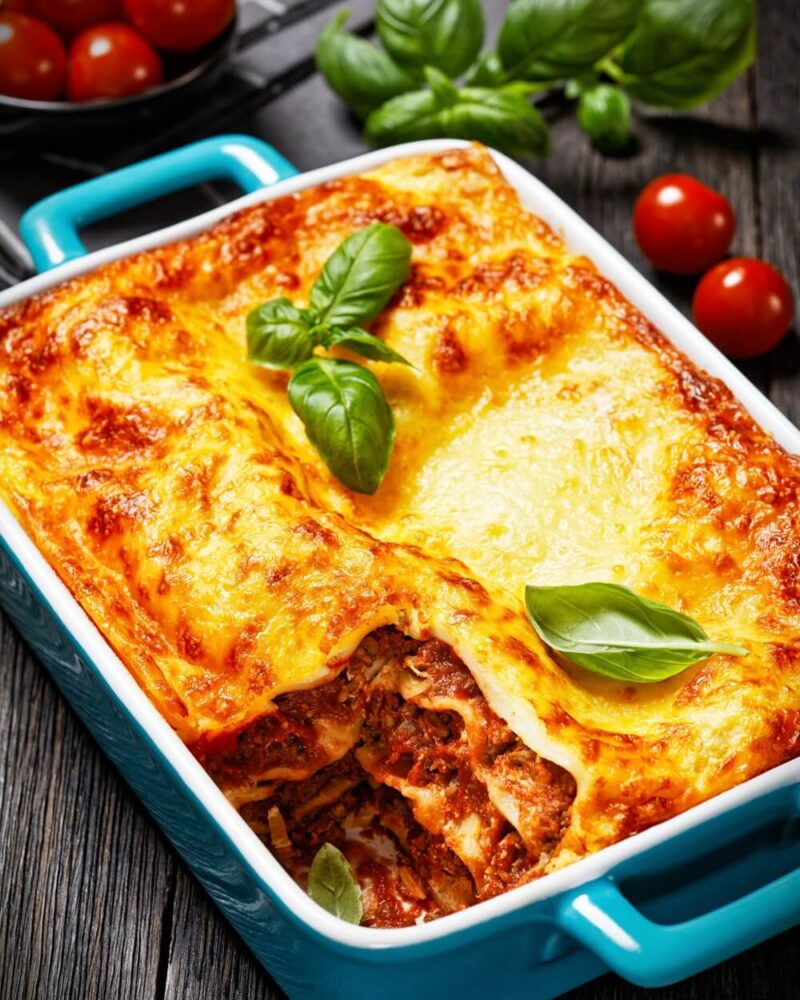 Elegantes Wie Lange Braucht Eine Lasagne Im Ofen Bild