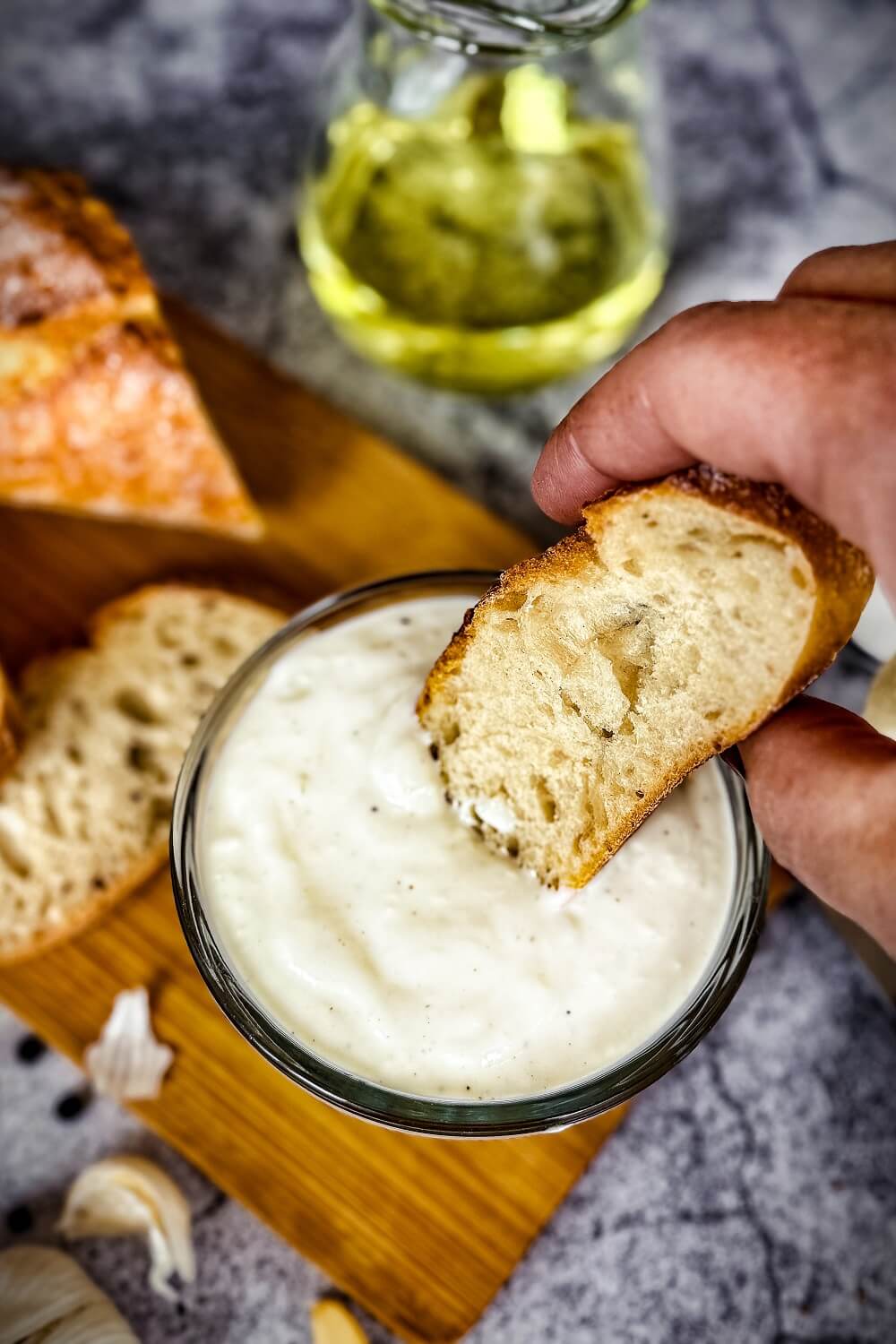 aioli knoblauch majo dip sauce