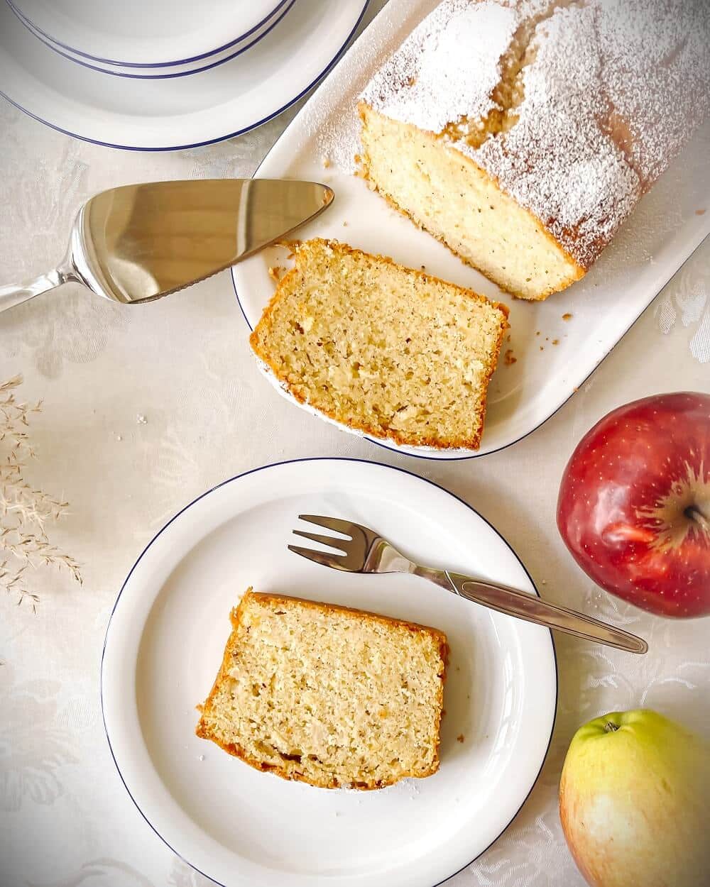 apfelkuchen kastenform
