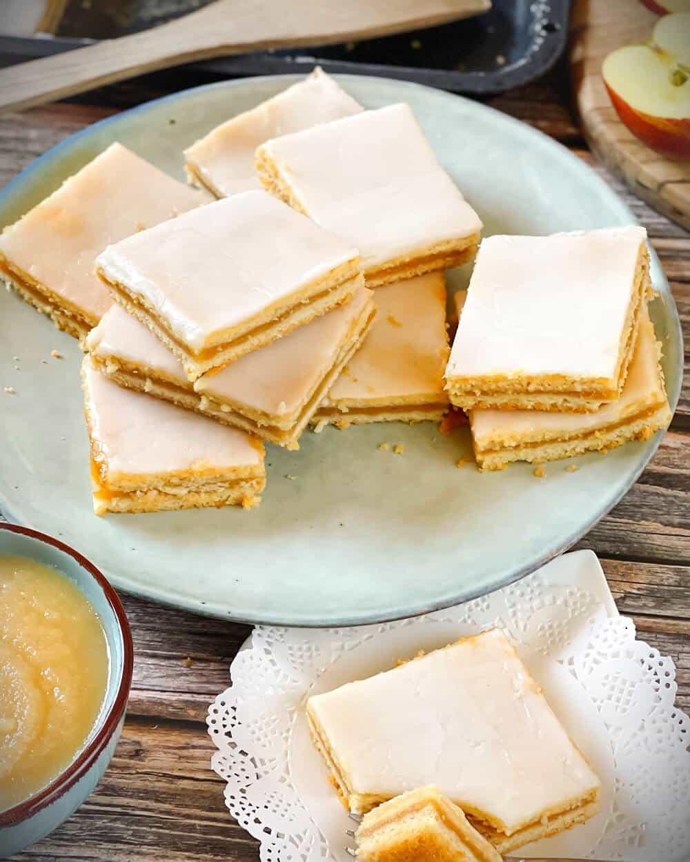 apfelmuskuchen rezept