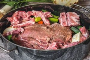 bayerischer schweinebraten rezept schritt 3