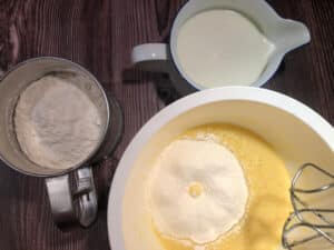 belgische Waffeln - Zubereitung schritt 4