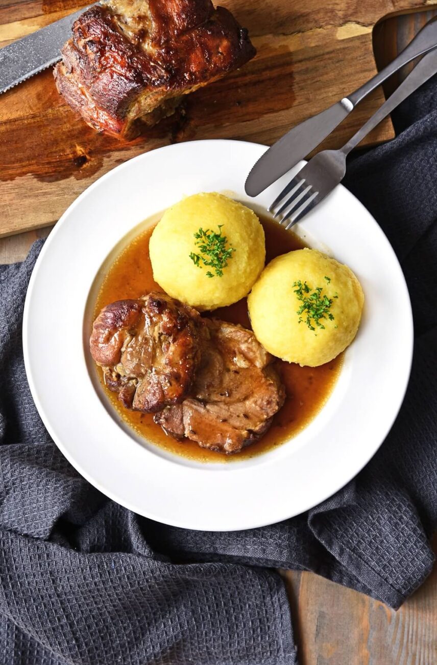 Frankischer Schweinebraten Mit Biersosse