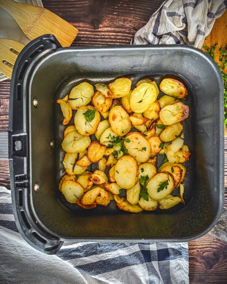 Bratkartoffeln Im Airfryer Mit Rohen Kartoffeln