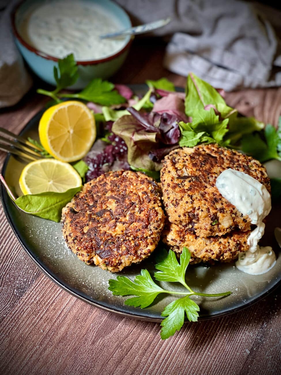 Gemüse Bratlinge | für Grill und Pfanne