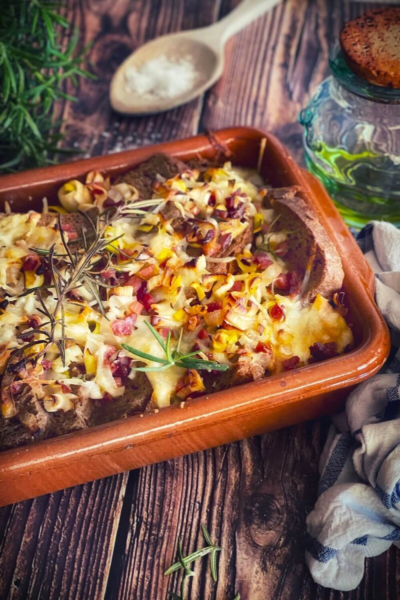Rezepte Mit Altem Brot Brotauflauf