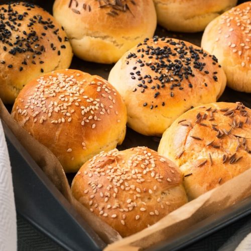 burger buns rezept