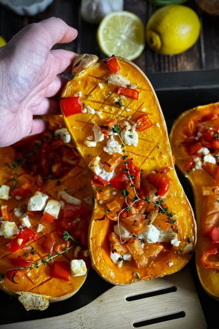 Fabelhafte Butternut Krbis Rezept Vegetarisch Bild
