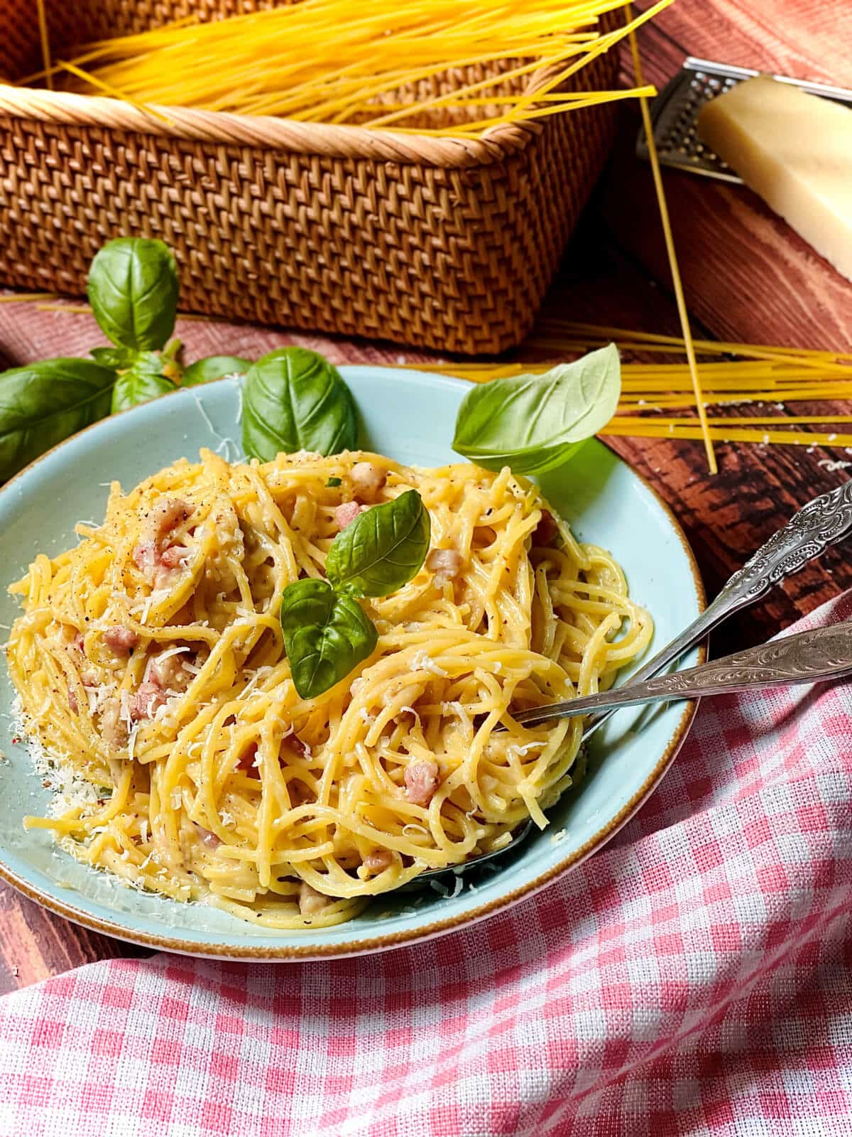 carbonara ohne sahne