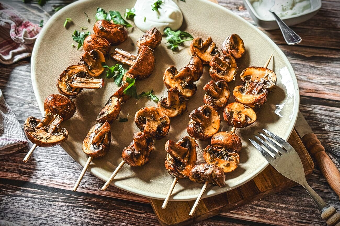 Champignons grillen | mit allen Tipps & Tricks