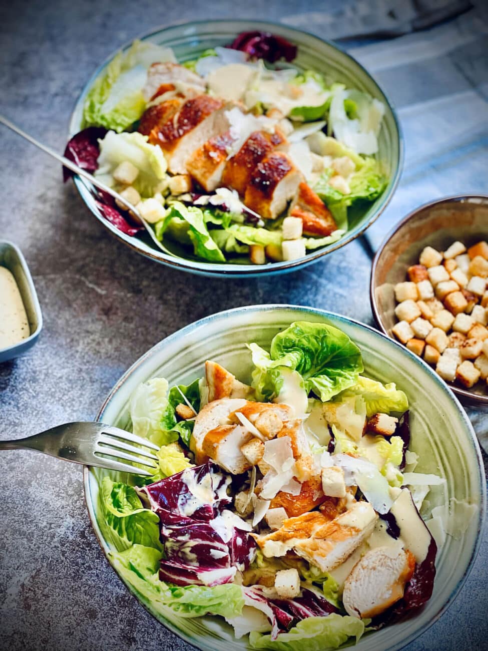 Caesar Salad | mit original Dressing Rezept