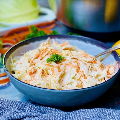 coleslaw rezept - die frau am grill