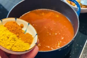 currywurstsuppe rezept schritt 10