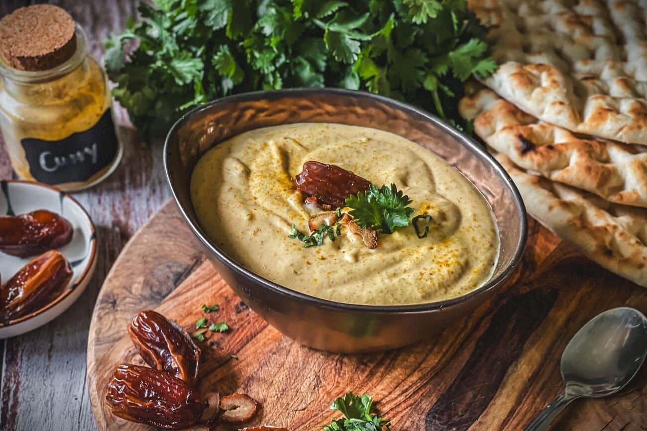 Dattel Curry Dip | für Grillparty & Silvester Buffet