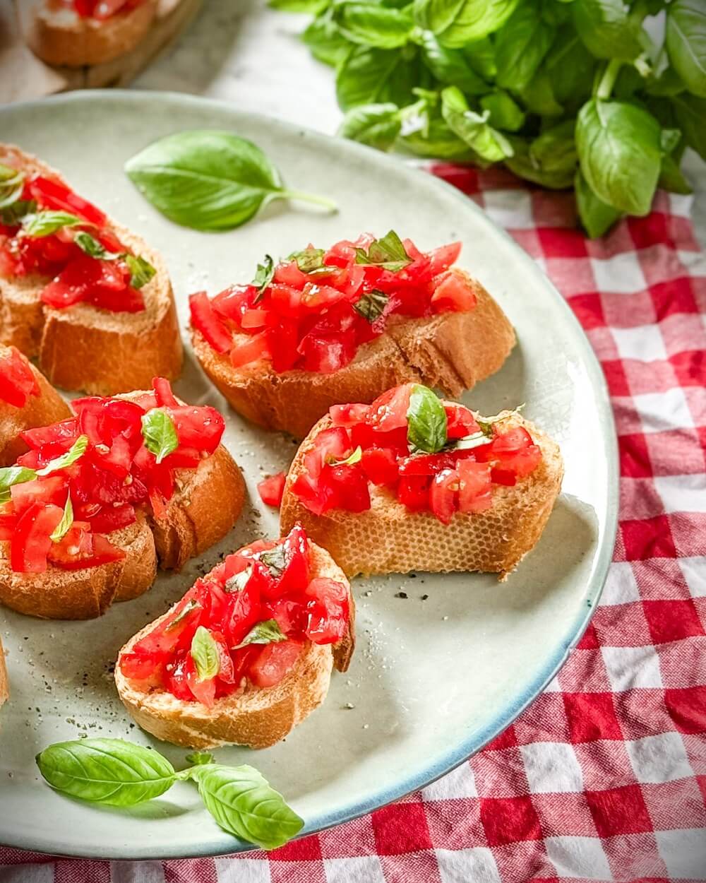 einfache bruschetta