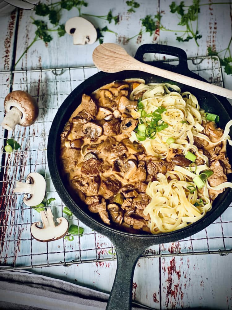 Boeuf Stroganoff | Original Rezept für den Klassiker