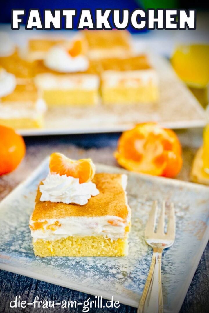 Cremiger Fantakuchen mit Mandarinen