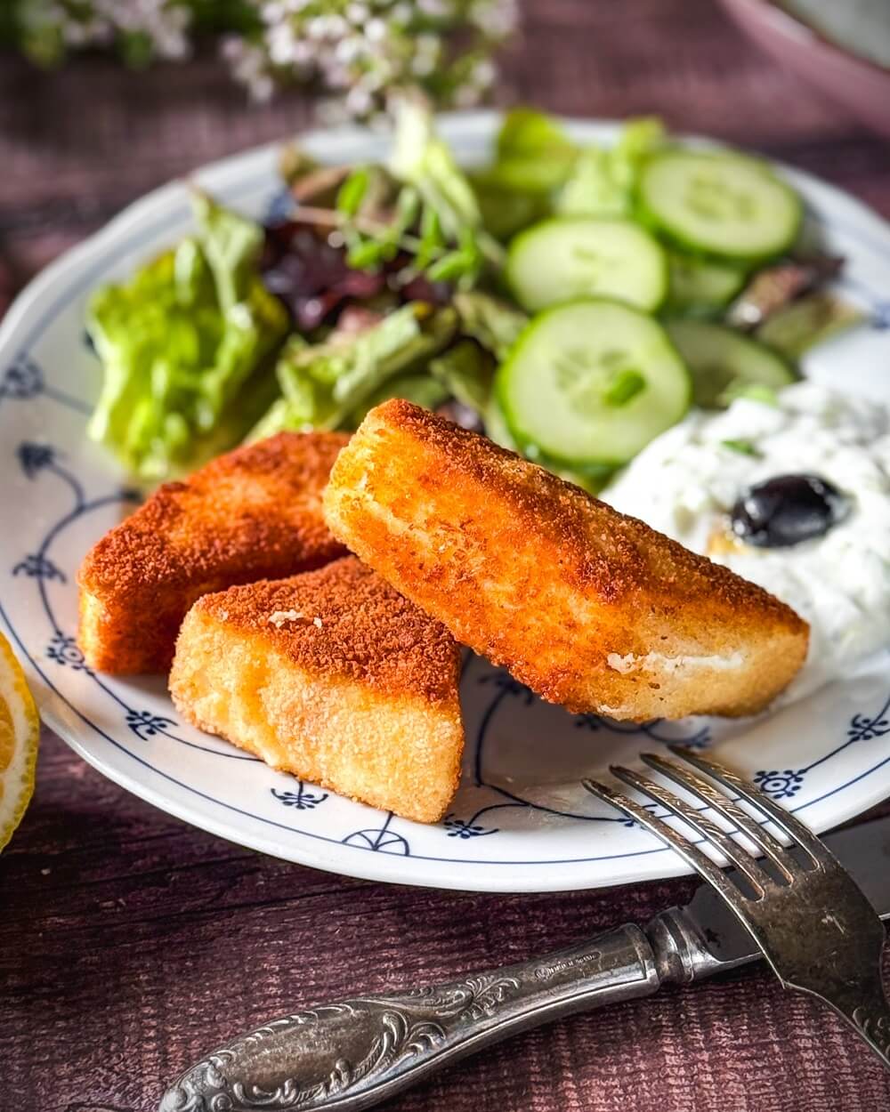 feta panieren und backen