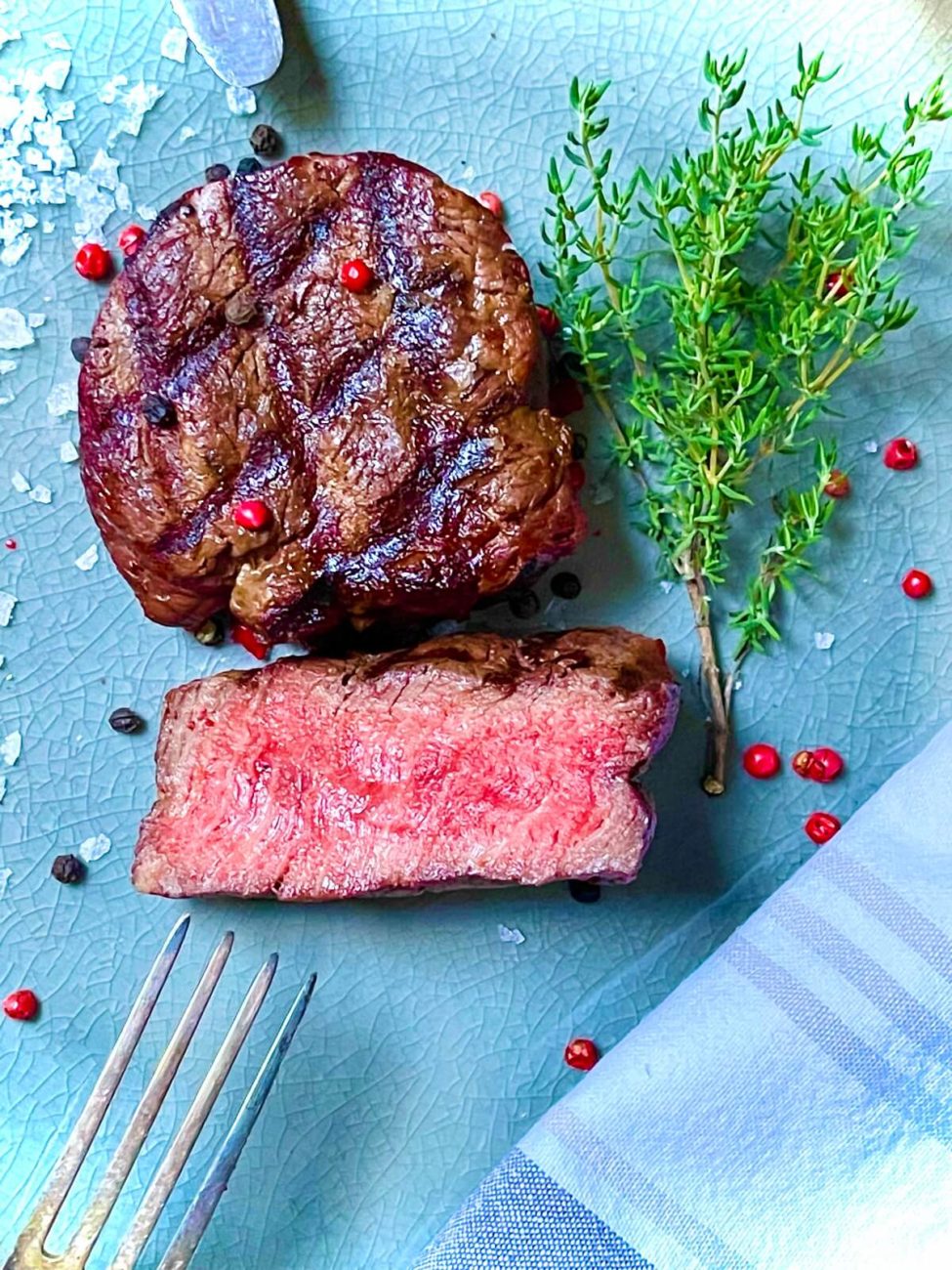 Rinderfilet grillen zart, saftig & lecker