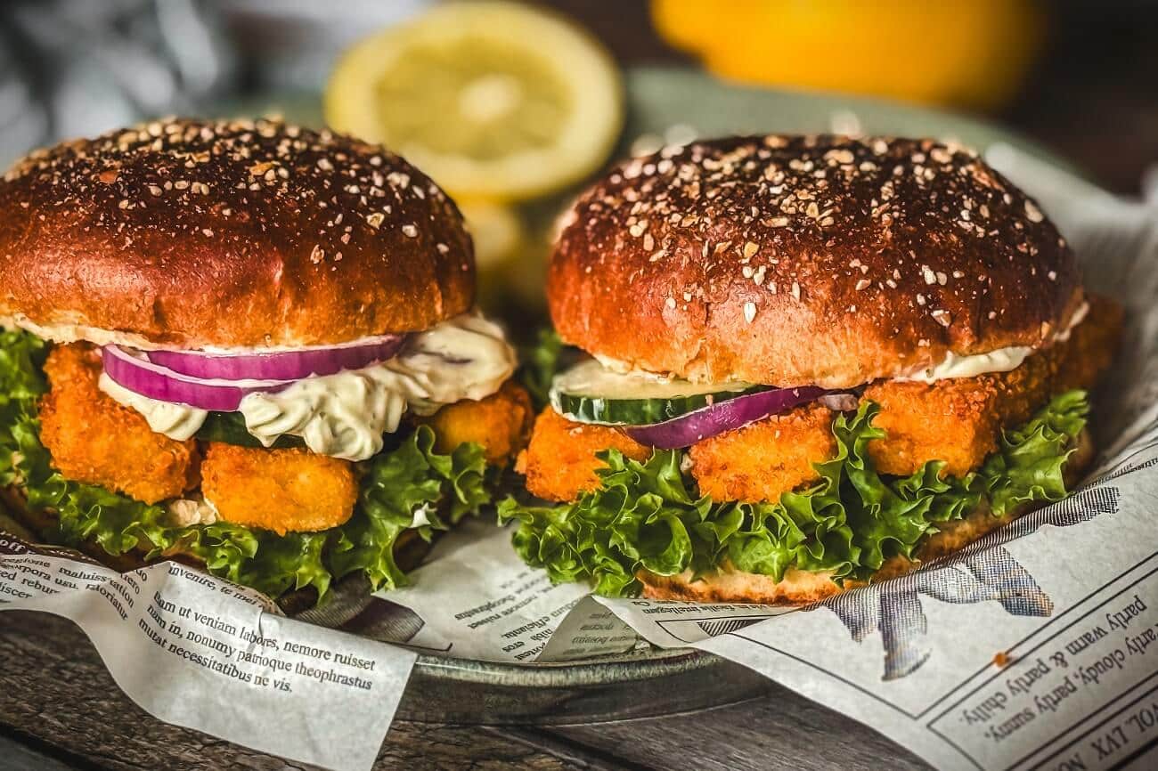 Fischstäbchen Burger | der Familien Burger